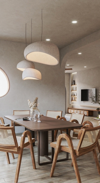 Tủ Bếp Wabi Sabi Nhà Phố