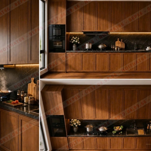Tủ bếp chữ I mẫu 28