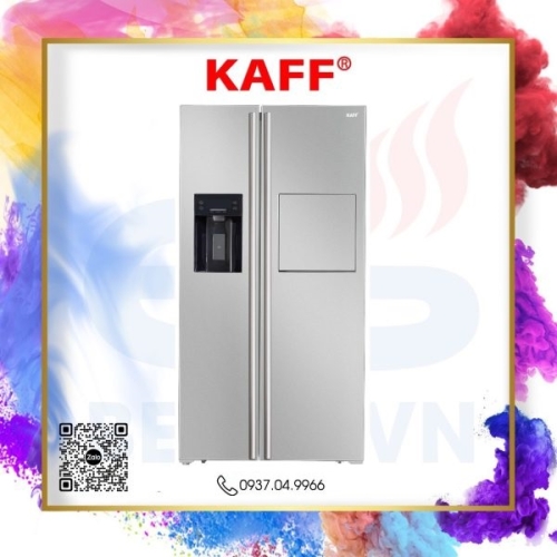 TỦ LẠNH KAFF KF-BCD606MBR