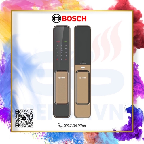 Khóa cửa Bosch EL 600KG Vàng đen