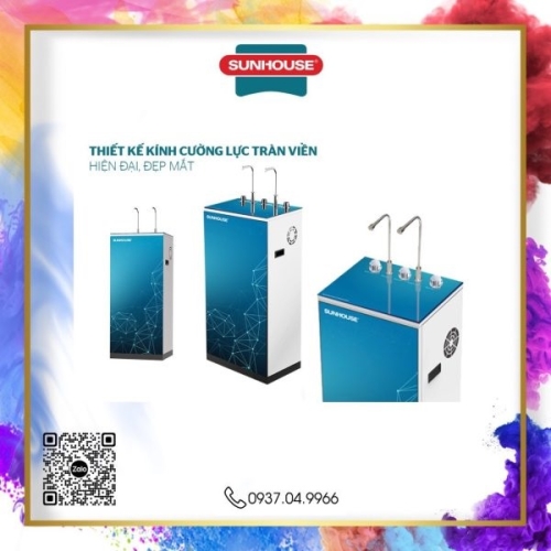 MÁY LỌC NƯỚC R.O 9 LÕI SUNHOUSE SHA76211CK