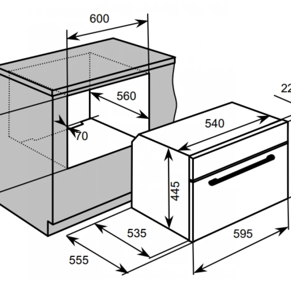 LÒ HẤP KẾT HỢP NƯỚNG KAFF KF-ST56LXR