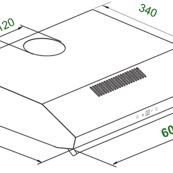 MÁY HÚT MÙI KAFF KF-688I