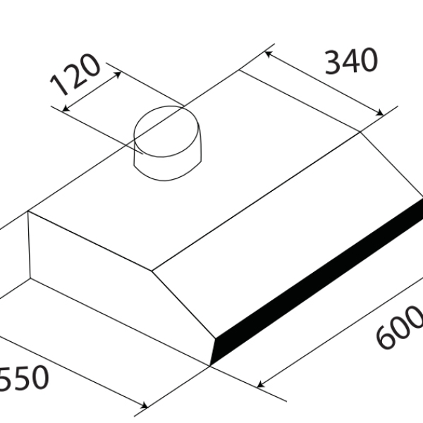 MÁY HÚT MÙI KAFF KF-638I